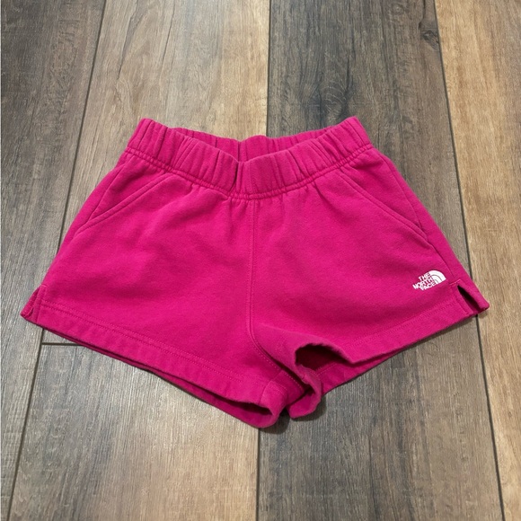 Pink North face Sweat-shorts Size XS - Picture 2 of 4